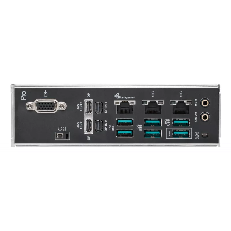 Placa-mãe ASUS Pro WS W890E-SAGE SE — Intel W890, LGA 4710-2, EEB, 8x DIMM DDR5, Octa-Channel, 10GbE