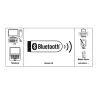 Placa de rede Hama 00053313 Bluetooth USB conectividade com fios