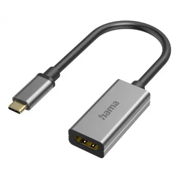 Hama 00200303 Adaptador de cabo USB-C HDMI cinzento