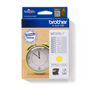 Brother LC-125XLY Cartucho de tinta 1 unid. original amarelo