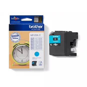 Brother LC-125XLC Cartucho de tinta 1 unid. original ciano