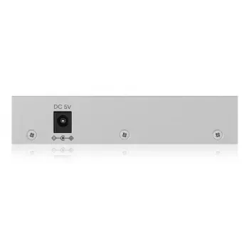 Switch de secretária Gigabit L2 gerido Zyxel GS1200-5V3 — 5 x RJ-45 10/100/1000, comutação 10 Gbps