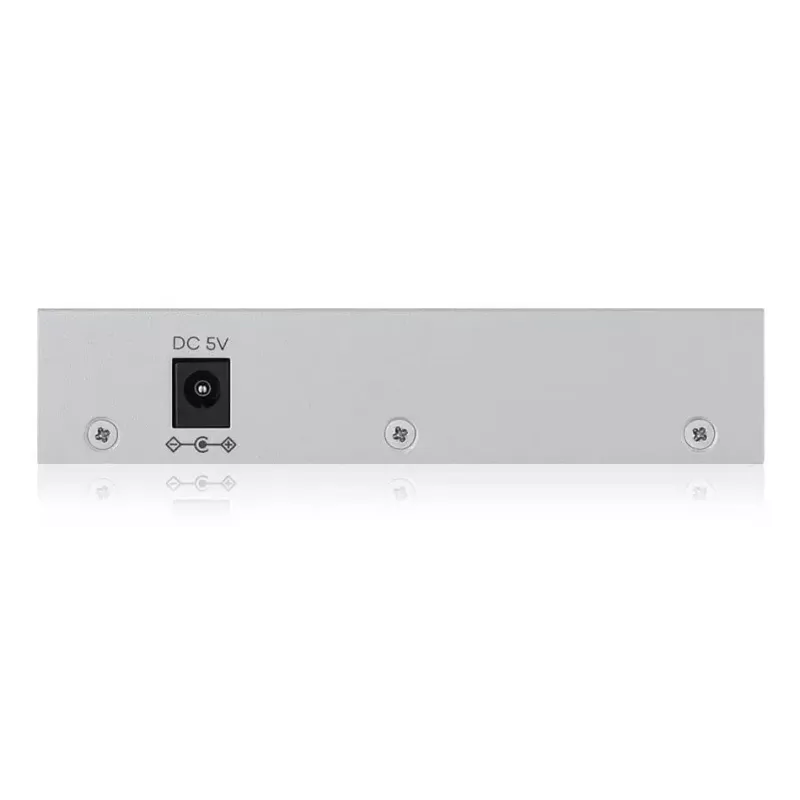 Switch de secretária Gigabit L2 gerido Zyxel GS1200-5V3 — 5 x RJ-45 10/100/1000, comutação 10 Gbps