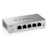 Switch de secretária Gigabit L2 gerido Zyxel GS1200-5V3 — 5 x RJ-45 10/100/1000, comutação 10 Gbps