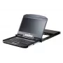 Consola de rack ATEN CL3116NX 47 cm (18,5 polegadas) LCD 1366x768 USB/PS2 VGA 1U metal/plástico preto