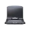 Consola de rack ATEN CL3116NX 47 cm (18,5 polegadas) LCD 1366x768 USB/PS2 VGA 1U metal/plástico preto