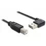 Cabo USB DeLOCK 1 m USB 2.0 A - B macho/macho preto