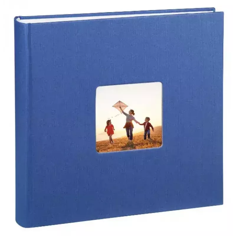 Hama 00001899 Fine Art Jumbo álbum de fotografias, 30x30 cm, 100 páginas brancas, azul