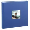 Hama 00001899 Fine Art Jumbo álbum de fotografias, 30x30 cm, 100 páginas brancas, azul