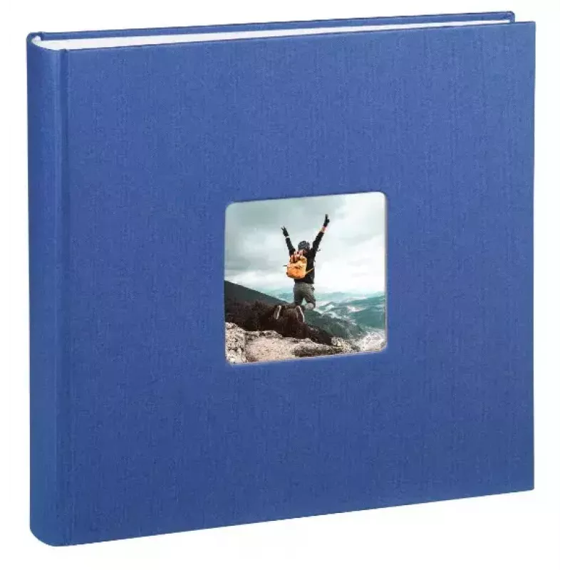 Hama 00001899 Fine Art Jumbo álbum de fotografias, 30x30 cm, 100 páginas brancas, azul
