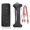 Altifalante portátil estéreo Hama Twin 4.0 preto 30 W