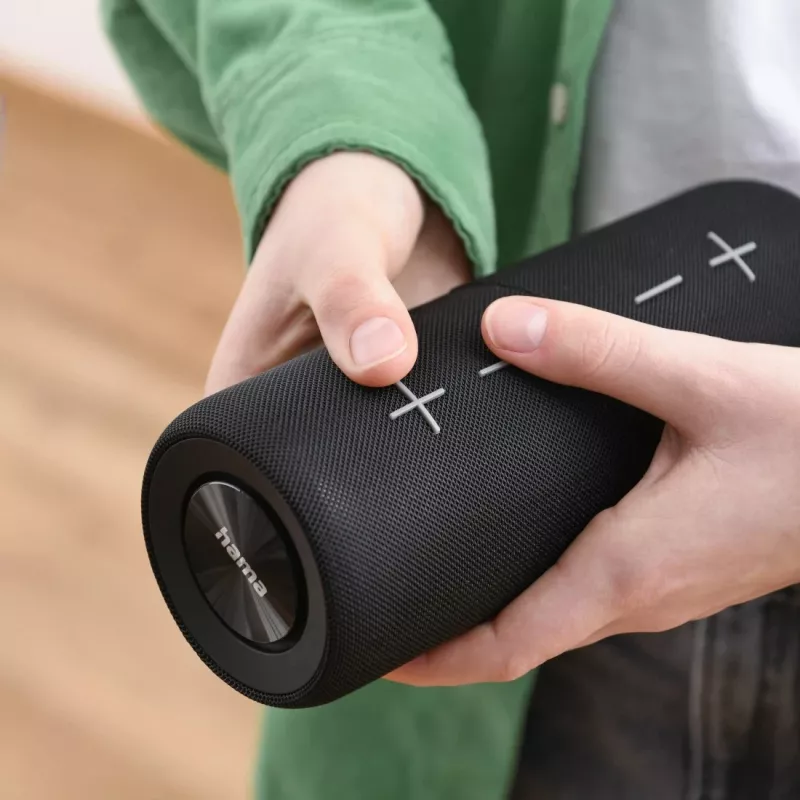 Altifalante portátil estéreo Hama Twin 4.0 preto 30 W