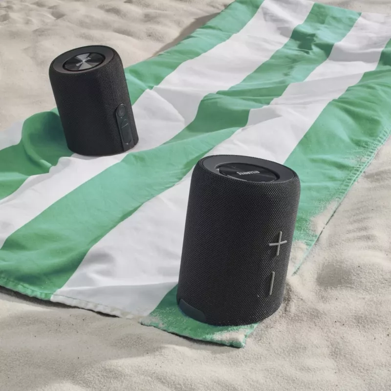 Altifalante portátil estéreo Hama Twin 4.0 preto 30 W