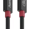 Cabo USB-C Hama, E-Marker, USB4 Gen4, 80 Gbit/s, 5 A, 240 W, 1,00 m