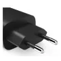 Carregador móvel Hama 00201960 para headset, powerbank, smartphone, tablet preto carregamento rápido AC interior