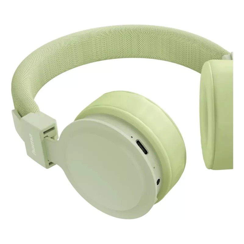 Headset Hama Freedom Lit III sem fios arco de cabeça chamadas/música USB Type-C Bluetooth verde