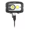 Lanterna de cabeça Hama HL500-C preto, cinzento LED