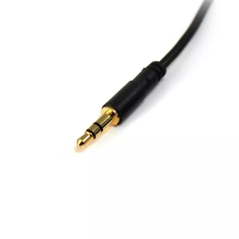 Cabo de áudio estéreo de 3,5 mm StarTech.com 3,05 m fino – macho/macho