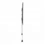 Suporte de parede Manhattan para TV e monitores (fixo, perfil plano), para ecrãs de 43 polegadas a 100 polegadas, compatibilidade VESA: todos entre 200x200 mm e 800x400 mm – verifique as dimensões dos quatro orifícios de montagem na parte traseira do ecrã para garantir que encaixa, máx. 70 kg, preto, suporte