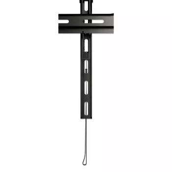 Suporte de parede Manhattan para TV e monitores (fixo, perfil plano), para ecrãs de 43 polegadas a 100 polegadas, compatibilidade VESA: todos entre 200x200 mm e 800x400 mm – verifique as dimensões dos quatro orifícios de montagem na parte traseira do ecrã para garantir que encaixa, máx. 70 kg, preto, suporte