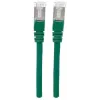 Cabo de rede Patch Intellinet, Cat6, 5 m, Verde, Cobre, S/FTP, LSOH/LSZH, PVC, RJ45, contactos banhados a ouro, proteção das patilhas, proteção anti-dobras, garantia vitalícia