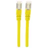 Intellinet 735902 cabo de rede patch, Cat6, 15 m, de RJ45 (M) para RJ45 (M), S/FTP (PiMF), sem halogéneos, moldado, multifilar, amarelo