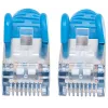 Cabo de rede patch Intellinet, Cat6, 15 m, azul, cobre, S/FTP, LSOH / LSZH, PVC, RJ45, contactos banhados a ouro, snagless, com bainha de proteção contra dobras, garantia vitalícia