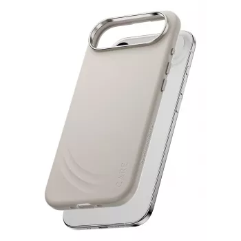 Capa PanzerGlass CARE by Feature FLOW Case Vanilla com MagSafe iPhone Air