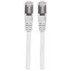 Cabo de rede patch Intellinet, Cat6, 2 m, branco, cobre, S/FTP, LSOH/LSZH, PVC, RJ45, contactos banhados a ouro, proteção sem patilha, protegido, garantia vitalícia