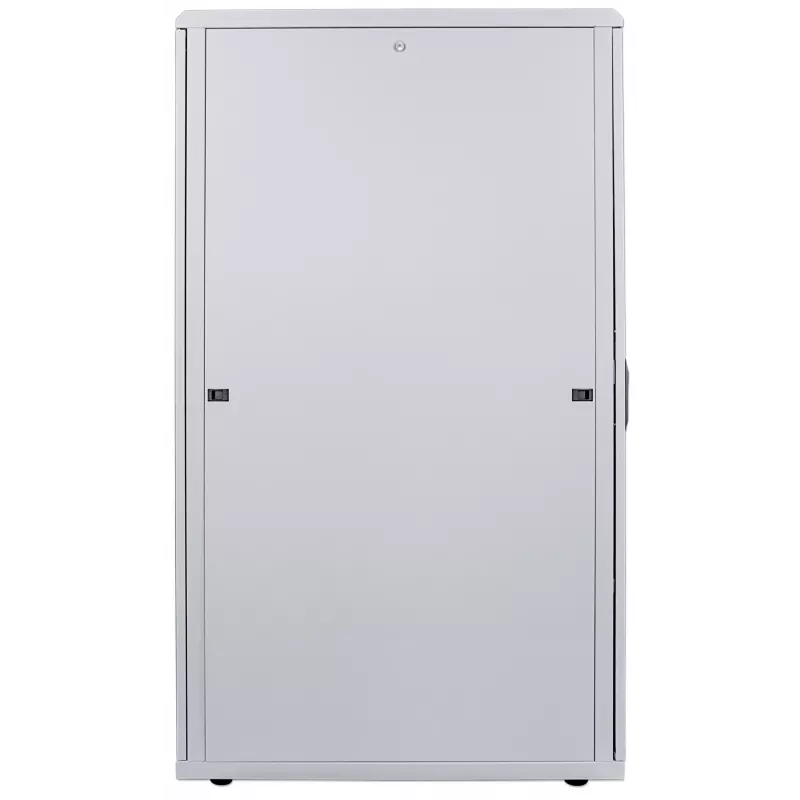 Armário de servidor Intellinet 19 polegadas – autónomo, 42U, 600 x 1000 mm (L x P), cinzento, montado, máx. 1500 kg, fecho de porta multiponto, um fecho por painel lateral, profundidade útil 123 a 773 mm, IP20, rack, aço