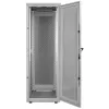 Armário de servidor Intellinet 19 polegadas – autónomo, 42U, 600 x 1000 mm (L x P), cinzento, montado, máx. 1500 kg, fecho de porta multiponto, um fecho por painel lateral, profundidade útil 123 a 773 mm, IP20, rack, aço