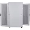Armário de servidor Intellinet 19 polegadas – autónomo, 42U, 600 x 1000 mm (L x P), cinzento, montado, máx. 1500 kg, fecho de porta multiponto, um fecho por painel lateral, profundidade útil 123 a 773 mm, IP20, rack, aço