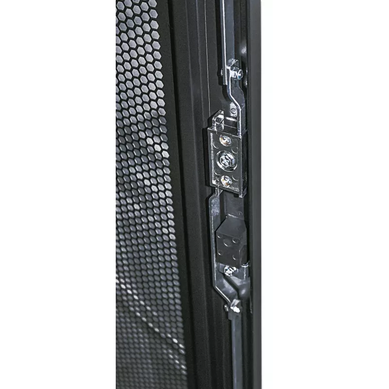 Armário de servidor Intellinet 19 polegadas - autónomo, 42HE, 600x1000mm (largura x profundidade), preto, montado, máx. 1500 kg, fechadura de porta multiponto, uma fechadura por painel lateral, profundidade útil 123 a 773 mm, IP20, rack, aço