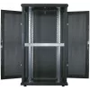 Armário de servidor Intellinet 19 polegadas – autónomo, 42HE, 600x1000mm (largura x profundidade), preto, Flatpack, máx. 1500kg, fechadura de porta multiponto, uma fechadura por painel lateral, profundidade útil 123 a 773mm, IP20, rack, aço