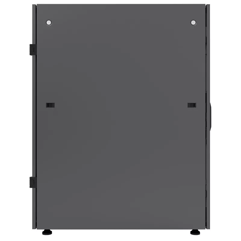 Intellinet 713696 armário de servidor de 19 polegadas, de pavimento, 36U, 600x1200 mm (L x P), altura 1728 mm, até 1500 kg, com fechadura, pés ajustáveis, IP20, flatpack, preto RAL 9005