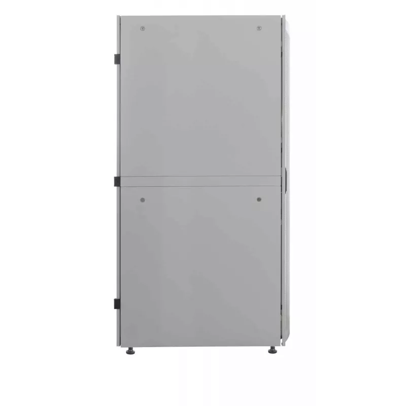 Armário de servidor Intellinet 19 polegadas – autónomo (Premium), 26U, 600 x 1000 mm (L x P), cinzento, montado, máx. 2000 kg, fecho de porta multiponto, painéis laterais divididos (dois fechos por lado), profundidade útil 129 a 829 mm, IP20, rack, alumínio