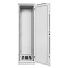 Intellinet 716147 IP55 armário de rede de 19 polegadas, 42U, 800 mm (31,5 polegadas) de profundidade, até 1000 kg, com fechadura, cinzento