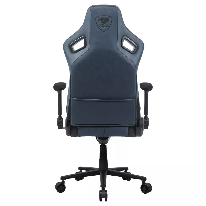 Cadeira de gaming universal Cougar CGR-DSF-BUB — assento acolchoado, carga máx. 150 kg, B760 x T690 x H1295 mm, navy