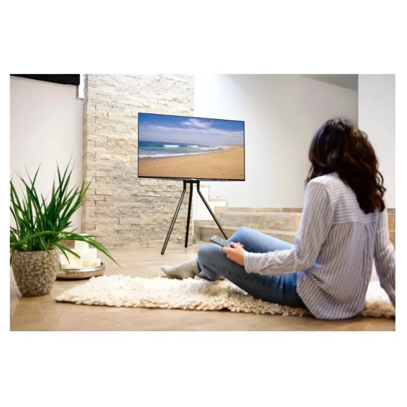Hama 00220870 suporte/base para TV 190,5 cm (75 polegadas) preto