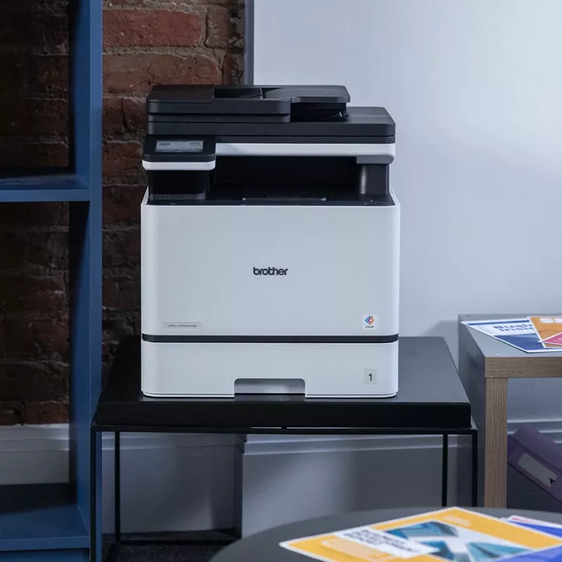 Impressora multifunções Brother MFC-L8730CDW — laser A4, cor, 2400×600 DPI, 31 pág./min., Wi-Fi, duplex