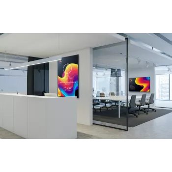 Ecrã de sinalização digital Sharp PN-ME752 190,5 cm (75 polegadas) LED 450 cd/m² 4K Ultra HD preto Android