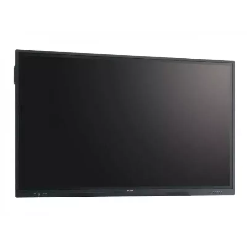 Ecrã de sinalização digital Sharp PN-LC862 2,18 m (86 polegadas) LCD Wi-Fi 450 cd/m² 4K Ultra HD preto ecrã tátil processador integrado Android 11 16/7