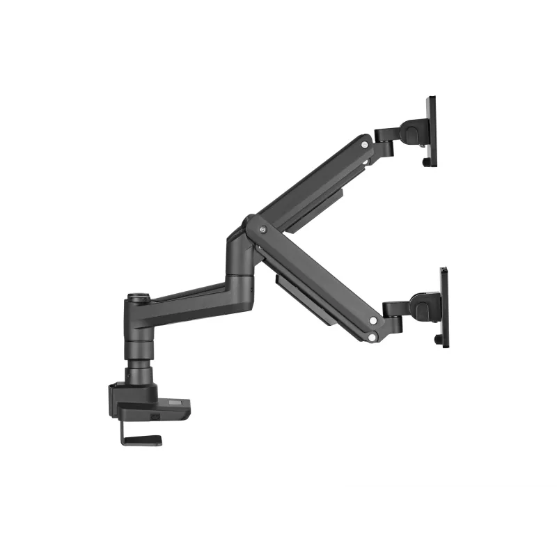 Equip Suporte de mesa para monitor duplo heavy-duty de 17 a 35 polegadas, Preto