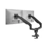 Equip Suporte de mesa para monitor duplo heavy-duty de 17 a 35 polegadas, Preto
