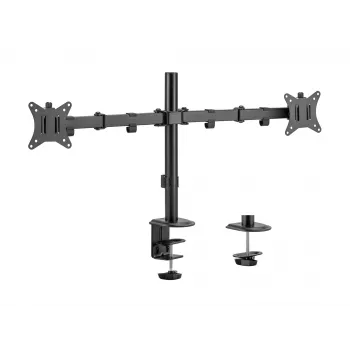 Equip Suporte de mesa para monitor duplo articulado de 17 a 32 polegadas