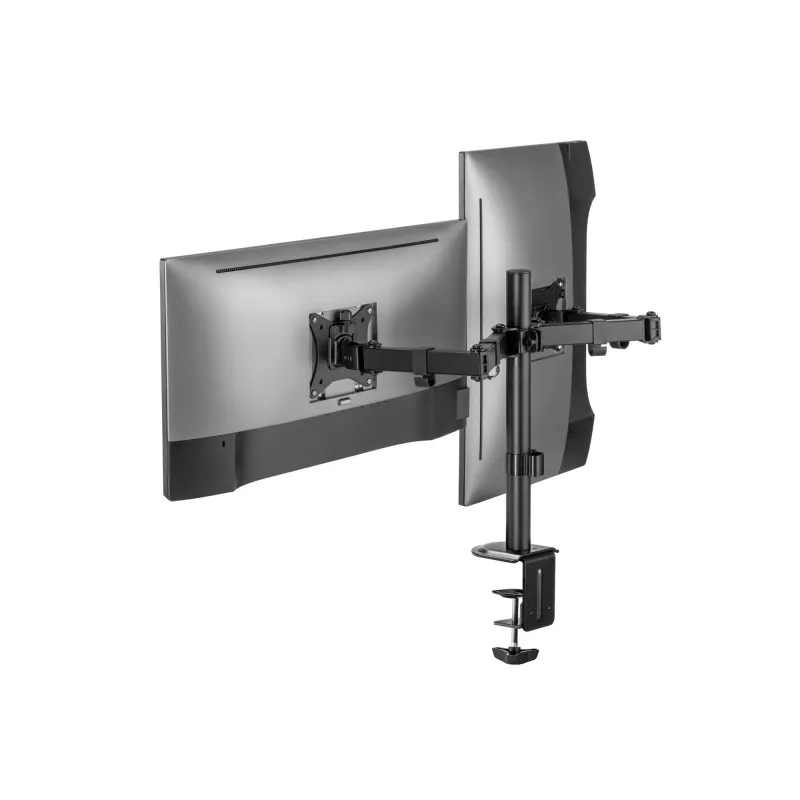 Equip Suporte de mesa para monitor duplo articulado de 17 a 32 polegadas