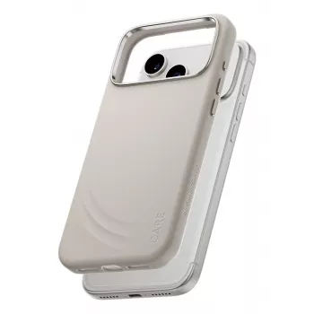 Capa PanzerGlass CARE by ® Feature FLOW Case Vanilla c/ MagSafe iPhone 17 Pro Max