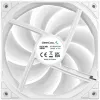 Ventoinha de arrefecimento DeepCool FD14 ARGB branca 140mm 3em1 — 140 mm, ARGB, branca, pack de 3