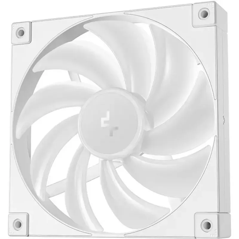 Ventoinha de arrefecimento DeepCool FD14 ARGB branca 140mm 3em1 — 140 mm, ARGB, branca, pack de 3