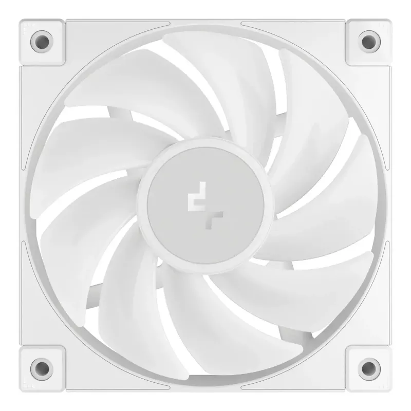 DeepCool FD12 ARGB R-FD12-WHAPN1-G ventoinha para caixa de PC, 120 mm (120x120x25), branca